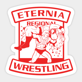 Eternia Regional Wrestling Sticker